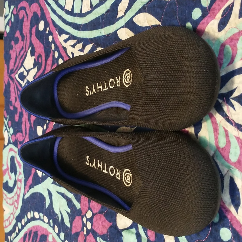 Rothy's black flats